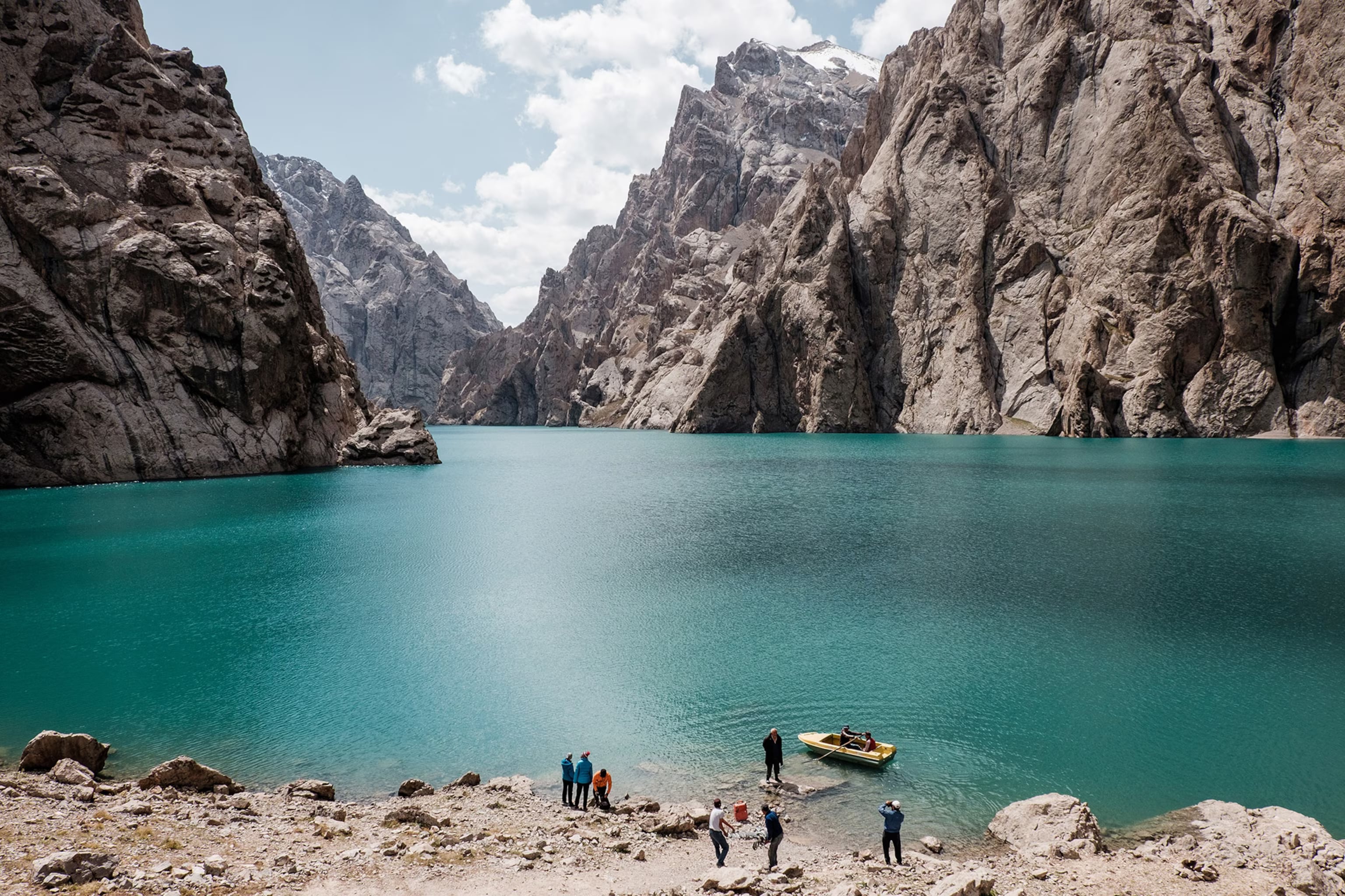 Kyrgyzstan landscape representing our journey